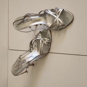 Aldo Silver Heels
